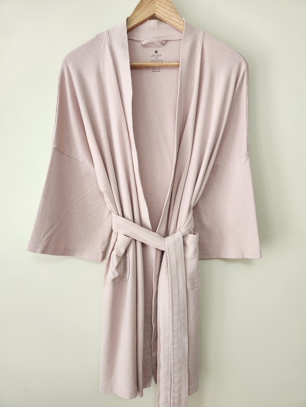Under the Canopy Organic Short Lounge Robe - XS/S